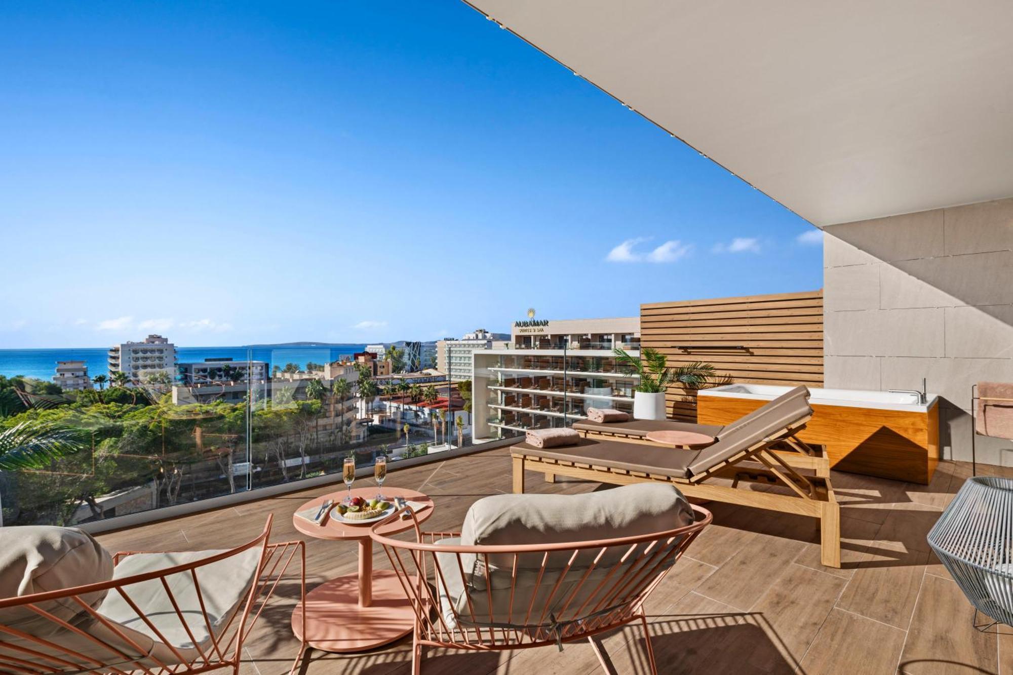 Hotel Aubamar Suites & Spa 帕尔马海滩 外观 照片